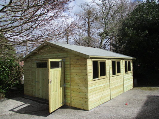 Traditional Timber Garage (Single)