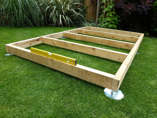 Timber Shed Base 6ft x 4ft